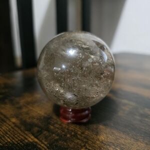 Smoky Quartz Crystal Sphere